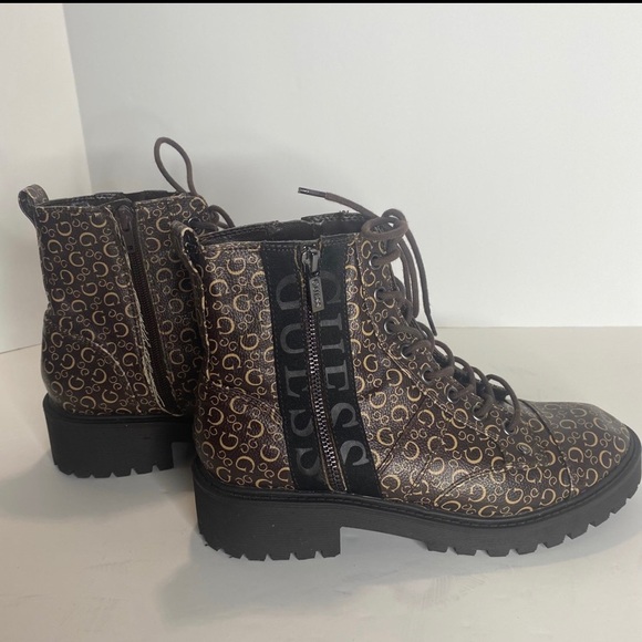 Guess Lace Up boots. Guess Los Angeles Womens Lace Up
Combat Boots - Picture 9 of 9